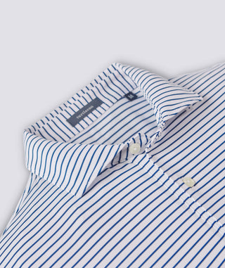 Dylan Stripe Performance Polo - turtleson