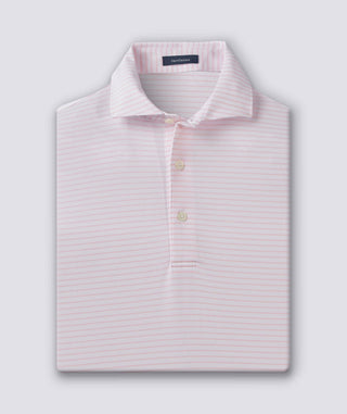 Dylan Stripe Performance Polo - turtleson