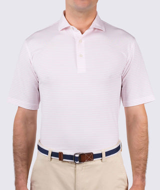 Dylan Stripe Performance Polo - turtleson