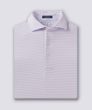 Dylan Stripe Performance Polo - turtleson