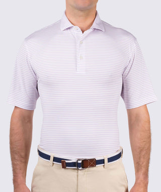 Dylan Stripe Performance Polo - turtleson