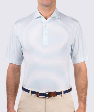 Dylan Stripe Performance Polo - turtleson