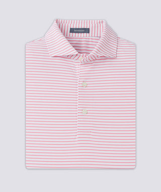 Dylan Stripe Performance Polo - turtleson