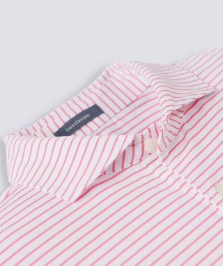 Dylan Stripe Performance Polo - turtleson