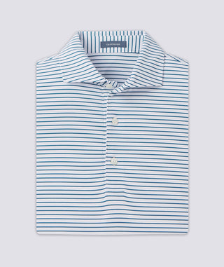 Dylan Stripe Performance Polo - turtleson