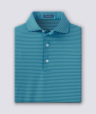 Edward Stripe Performance Polo - Seasonal - turtleson