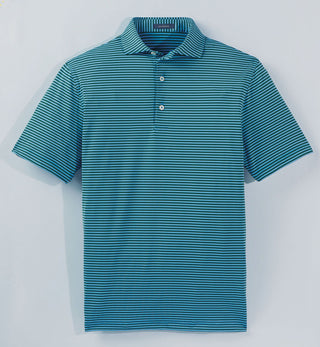 Edward Stripe Performance Polo - Seasonal - turtleson