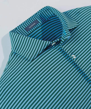 Edward Stripe Performance Polo - Seasonal - turtleson