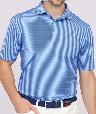 Edward Stripe Performance Polo - Seasonal - turtleson