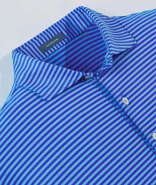 Edward Stripe Performance Polo - Seasonal - turtleson