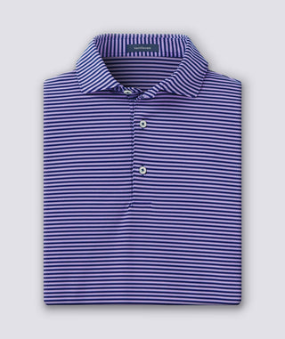 Edward Stripe Performance Polo - Seasonal - turtleson