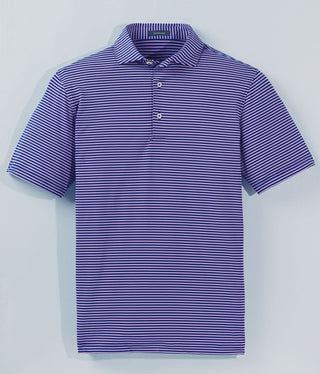 Edward Stripe Performance Polo - Seasonal - turtleson