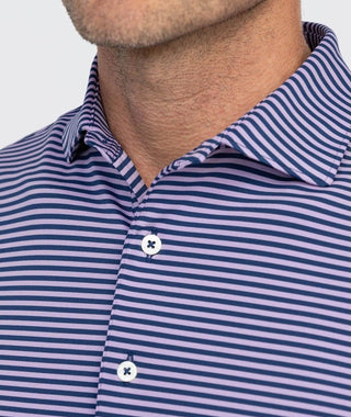 Edward Stripe Performance Polo - Seasonal - turtleson