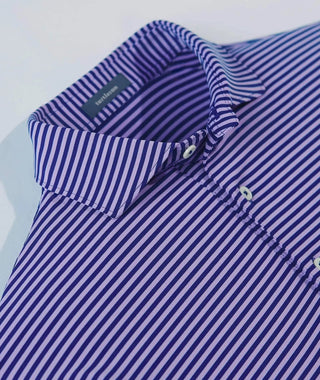 Edward Stripe Performance Polo - Seasonal - turtleson