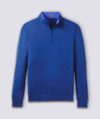 Eli Solid Performance Quarter-Zip Pullover - turtleson