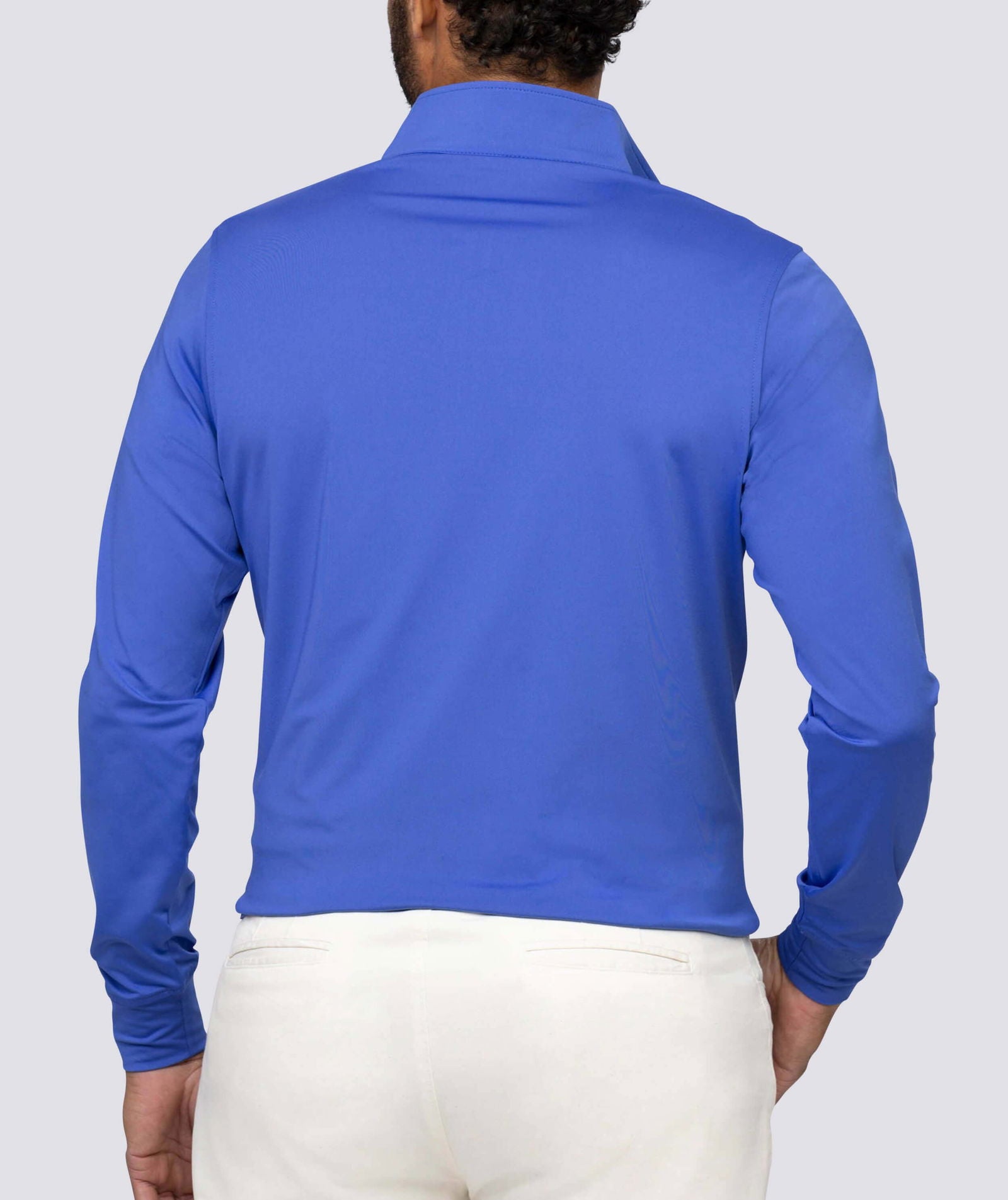 Eli Solid Performance Quarter-Zip Pullover - turtleson