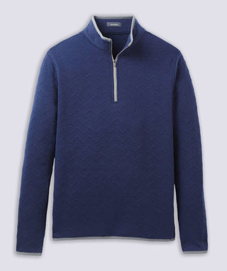 Erwin Quilted Quarter-Zip Pullover - turtleson