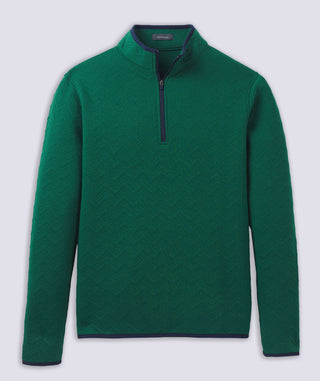 Erwin Quilted Quarter-Zip Pullover - turtleson