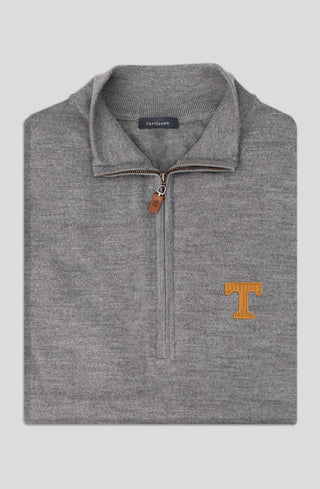 Extra Fine Merino Quarter-Zip - University of Tennessee - turtleson