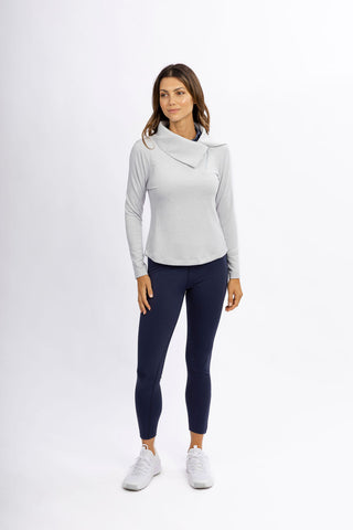 Women's Stirling Asymmetrical Funnel Collar Pullover
