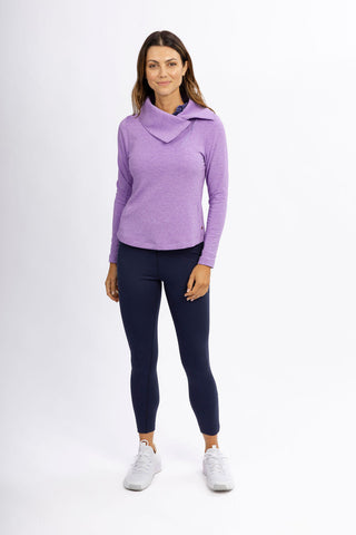 Women's Stirling Asymmetrical Funnel Collar Pullover