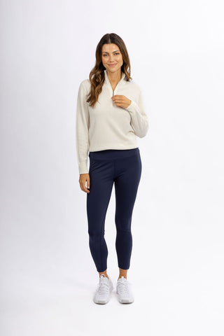 Isla Cashmere Quarter Zip