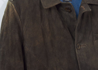 Foley Suede Field Coat - Men's - Antique - Buttons- Turtleson