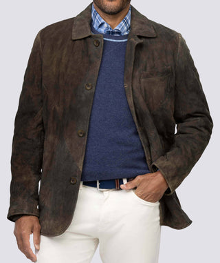 Foley Suede Field Coat - turtleson