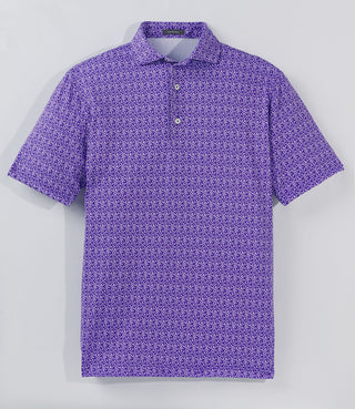Ford Men's Performance Polo - Shirt - Turtleson - Violet/Lavender Ford
