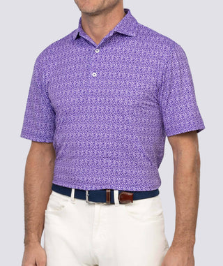 Ford Men's Performance Polo - Turtleson - Violet/Lavender Ford