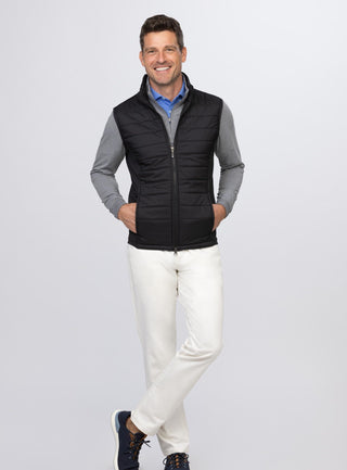 Fusion Quilted Vest Turtleson -Black