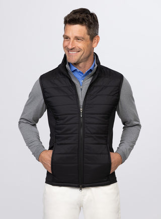 Fusion Quilted Vest - Layered - Turtleson -Black