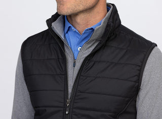 Fusion Quilted Vest -Chest - Turtleson -Black