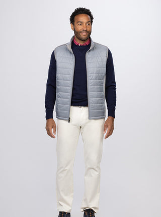 Fusion Quilted Vest - Turtleson -Storm