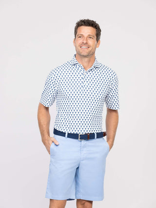 Greer Performance Men's Polo - Front - Turtleson