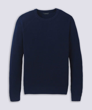 Heath Waffle Knit Crewneck Sweater - turtleson