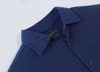 Holden Men's Shirt Jacket - Collar - Turtleson -Navy
