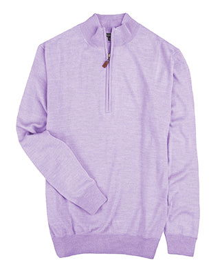 Italian Merino Quarter-Zip Sweater - turtleson