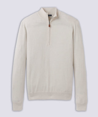 Italian Merino Quarter-Zip Sweater - turtleson