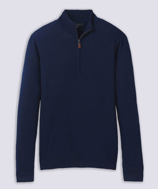 Italian Merino Quarter-Zip Sweater - turtleson