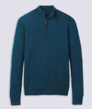 Italian Merino Quarter-Zip Sweater - turtleson