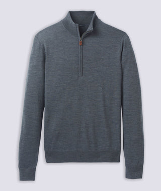 Italian Merino Quarter-Zip Sweater - turtleson