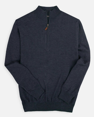 Italian Merino Quarter-Zip Sweater - turtleson