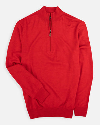 Italian Merino Quarter-Zip Sweater - turtleson