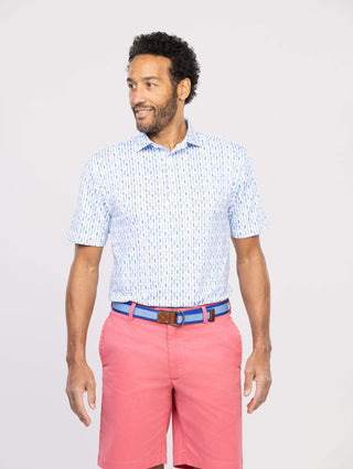 Kelly Performance men's Polo Side- Turtleson