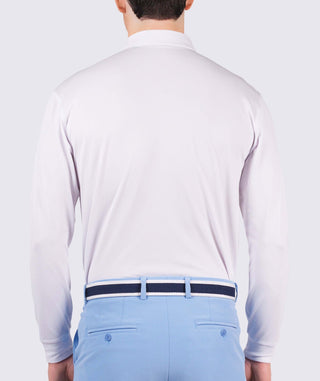 Kenneth Solid Performance Polo Long Sleeve - turtleson