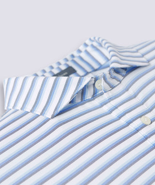 Lanier Gradient Stripe Performance Polo - turtleson