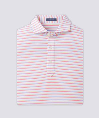 Lanier Gradient Stripe Performance Polo - turtleson