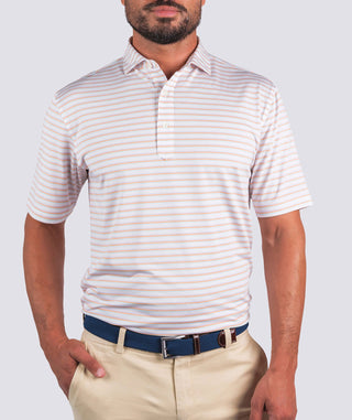 Lanier Gradient Stripe Performance Polo - turtleson