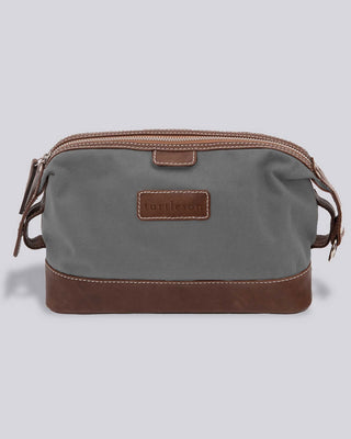 Leather & Canvas Dopp Kit - turtleson